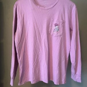 Lauren James Lavender Long Sleeve Bicycle Tee